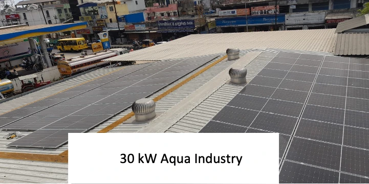 30kW solar project